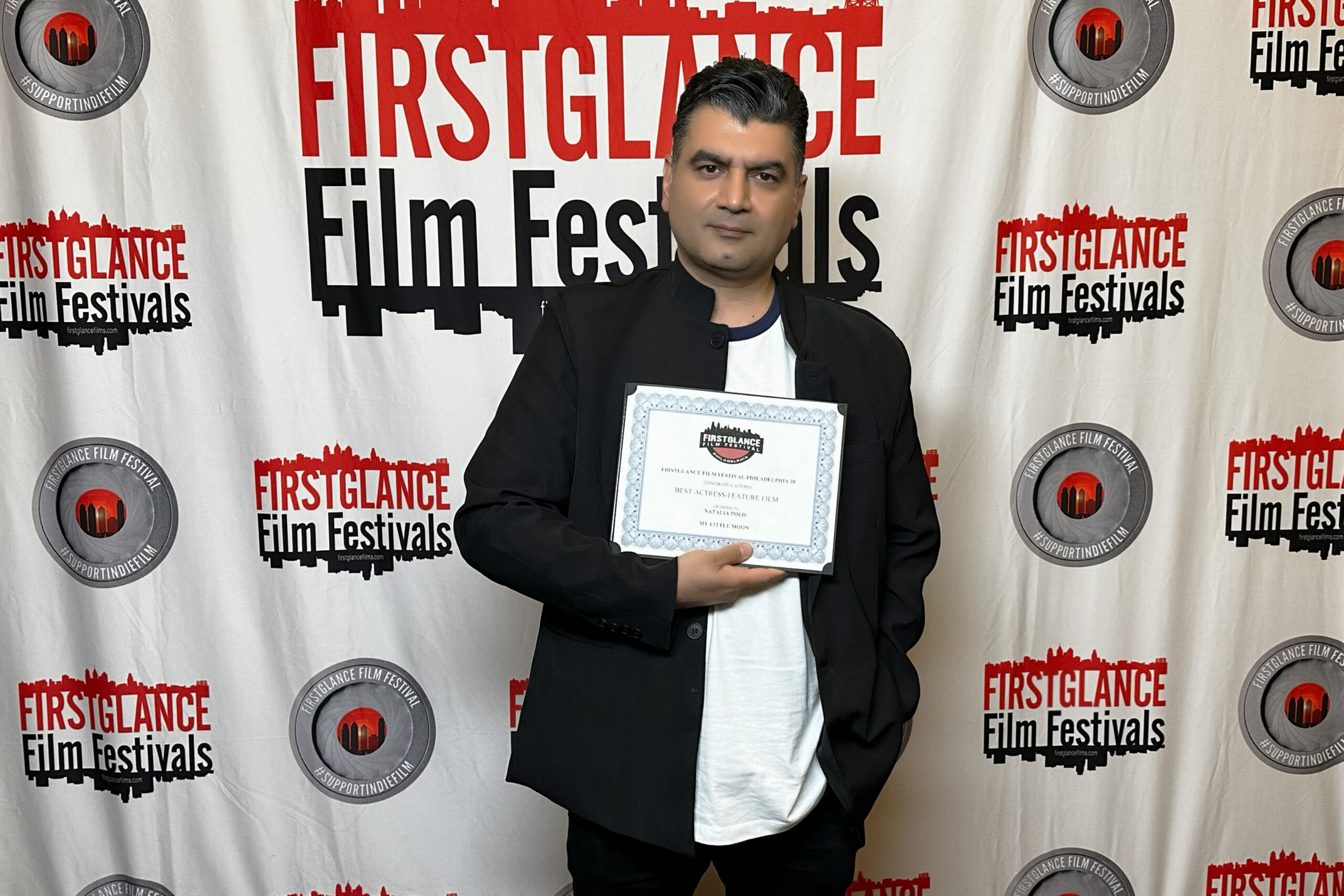 Best Director and Best Actress Awards at the 28th Philadelphia FirstGlance Film Festival for My Little Moon
